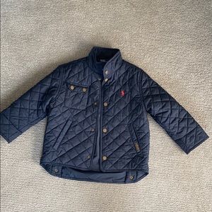 Polo Ralph Lauren classic quilted jacket Size 4T